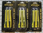 Utility Knife Set Smartvalue Workshop 2PC SV-01230 New Pack. Fixed Price $14.99.