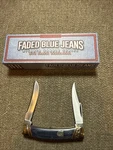 Rough Rider Small Moose Blue Jean RR2350 Stainless Micarta Folding Knife. Fixed Price $22.00.