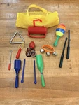 Junior Rhythm Band Instruments Bag. Fixed Price $19.00.