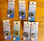 Century Drill Hexagon Metric Die -lot Of 7- 97610, 97611, 97612 8MM, 9MM. Fixed Price $19.99.