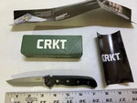 Crkt M16-10Z Carson Design Folding Knife Plain & Serrated Blade Liner Lock Edc. Fixed Price $79.99.
