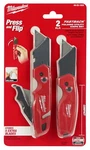 Milwaukee 48-22-1503 Fastback Folding Utility Knife Set. Fixed Price $20.75.