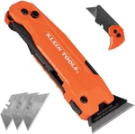 Klein Tools 44306 Flickblade 2-IN-1 Folding Utility Knife And Scraper With Built. Fixed Price $20.07.