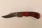 Sarge Beck Pocket Knife, Thumb Stud, Wood Handle, 440 Stainless Steel Blade. Fixed Price $12.99.