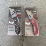 Lot Of 2 Tool Shop Xl Power Blade Folding Utility Knife Knives Pocket Clip, New. Fixed Price $18.74.