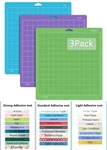 3PACK Standardgrip Stronggrip Lightgrip Cutting Mat For Cricut Explore Air/maker. Fixed Price $12.88.