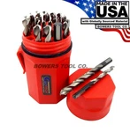 Norseman 29PC Cn-tech Drill Bit Set Nitride-cryo M7 1/16-1/2 Hi-moly Usa CT-29P. Fixed Price $159.97.