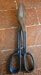 Vintage Crescent S412 3/4" Tin Snips Sheet Metal Scissors Forged Steel Usa. Fixed Price $9.95.