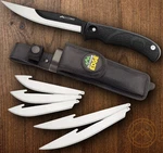 Outdoor Edge Razormax Folding Knife 420J2 Steel Blade Black Rubber/tpr Handle. Fixed Price $66.59.