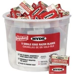 Hyde 49500 5PK Single Edge Razor Blade Bucket (100/PK). Fixed Price $138.46.