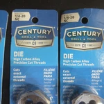 Century Drill & Tool 1/4-20 National Coarse 1" Fractional Hexago 96201 2PK. Fixed Price $11.99.