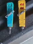 Harris D914S And D814 110-66 Impact Punch Down Tools With Extra Blades. Fixed Price $39.95.
