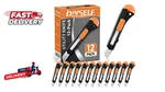 Diyself 12 Pack Box Cutter Utility Knife 18MM Snap Off Blade Retractable Razor. Fixed Price $12.39.