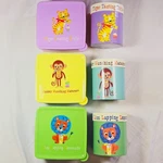 Lot / 3 Magpie Kids Party Animals Lunch Snack Box & Drink Cup Set New Lion Tiger. Fixed Price $35.00.