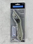 Personna Heavy Duty Carpet Knife 61-0406 With 5 Blades Nib American Safety Razor. Fixed Price $9.75.