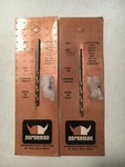Norseman - 7/64" Bit Type 100 Jobbers Length High Speed Steel Lot Of 2. Fixed Price $5.99.