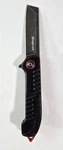 Snap-on Razel Crkt Gt Assisted Opening Flat Top Blade Red & Black Folding Knife. Fixed Price $51.99.