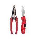 Fastback 3 In. Blade 5-IN-1 Folding Knife With 6-IN-1 Wire Pliers. Fixed Price $44.80.