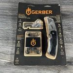 Gerber Edge Utility Knife Mullet Keychain Tool Barbill Wallet Black Set Edc. Fixed Price $24.99.