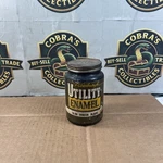 Vintage Pittsburgh Utility Enamel Glass Jar Paper Label Painter Walls. Fixed Price $17.99.