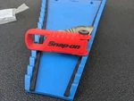 #BK855 Snap On Blade Folding Master Feeler Set Sae Metric Red FBST338. Fixed Price $44.95.