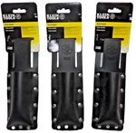Of Three Klein Tools- Leather Knife Holder Slotted For Belts -2 1/2". Fixed Price $18.00.