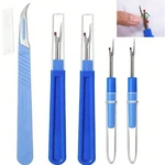 5PCS Sewing Seam Ripper Kit: Stainless Steel Stitch Thread Remover Tools - New. Fixed Price $11.39.