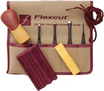 Flexcut Our 5 Pc Printmaking Tools Carving Blades, W1/A Quick-connect Abs Handle. Fixed Price $59.79.