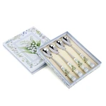 Lily Of The Valley Teaspoon Set Stainless Steel With Ceramic Handle. Fixed Price $24.95.