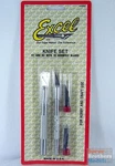 EXL19062 Excel Basic Knife Set With K1, K2 Handles & 10 Blades #19062. Fixed Price $17.64.