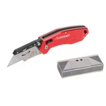 Rapid Lock Utility Knife W/aluminum And 10 Blades. Fixed Price $14.26.