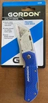 Gordon Utility Knife : Metal With Replaceable Folding Lock Back Blade New. Fixed Price $18.00.