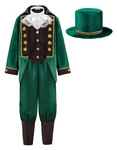 Relibeauty Patricks Day Costume For Kids Green 12/150. Fixed Price $50.52.