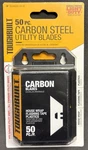 Toughbuilt Hook Utility Blades (50-PACK) TB-H4S50-14-60 Carbon Steel Razor. Fixed Price $14.95.