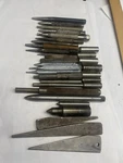 Vintage Assorted Punch Tools Set Woodworking And Workshop Equipments Pictured. Fixed Price $53.40.