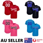 Baseball Shirt Jersey Custom Name Personalised Team Colours Authentic - Stock. Fixed Price $42.87.