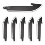 Outdoor Edge Razor Safe 2.5 Drop-point Blades 6 Pack 420J2 Stainless Steel Black. Fixed Price $22.95.