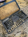 Vintage Sears Craftsman Tap And Hex Die Set 9K5452 38 Piece Made Usa Complet. Fixed Price $79.00.