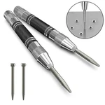 2 Super Strong Automatic Centre Punch Adjustable Spring Loaded Metal Drill Tool. Fixed Price $8.89.