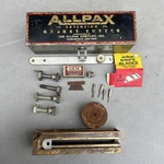 Vintage Allpax Brass Extension Gasket Cutter Set W/ Case. Fixed Price $90.00.