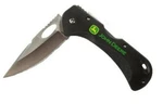New John Deere Black Pocket Knife 4.5" Closed TY27276. Fixed Price $37.99.