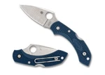 Spyderco Knife Dragonfly C28PCBL2 Cobalt Blue Cpm SPY27 Steel Pocket Knives. Fixed Price $99.00.