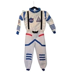 Spooktacular Creations Nasa Astronaut Flight Suit Costume Boys White Blue Small. Fixed Price $24.00.