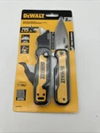 Dewalt 2 Piece Folding Utility And Pocket Knife Set DWHT10997 New Package. Fixed Price $24.99.