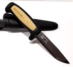 Sweden Morakniv Military Black/tan Basic 511 Carbon Steel Tactical Knife. Fixed Price $17.95.