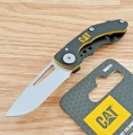 Caterpillar Folding Pocket Knife 2.25" Stainless Blade G10 Handle 980010. Fixed Price $16.99.