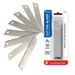 Bazic 18MM Utility Knife Blades, Heavy-duty, 8/TUBE, For Office/warehouse, 1-PAC. Fixed Price $10.82.