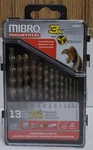 Mibro 499531 Tri-bore Industrial Hardened Steels Drill Bit Set Cutting Edges. Fixed Price $27.99.