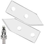 2 Pcs Commercial Can Opener Blade, Durable Replacement Blades Pack, Silver. Fixed Price $12.27.