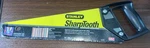 Stanley Sharp Tooth 15" 380MM 8TPI / Points Hand Saw Model 15-579 Usa Euc. Fixed Price $10.95.